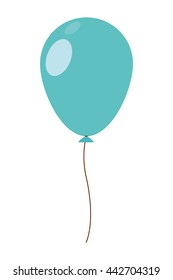 single balloon icon