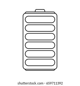 single battery icon image 