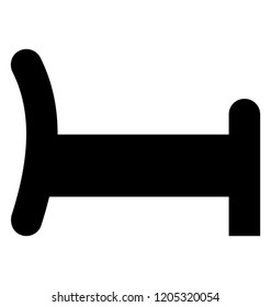 
A single bed to sleep over there 
