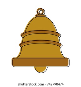 single bell icon image 