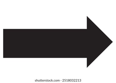 The single black arrow icon - pointed to the left side is a visually striking representation of a sleek and minimalistic black arrow pointing left, indicating direction and movement.