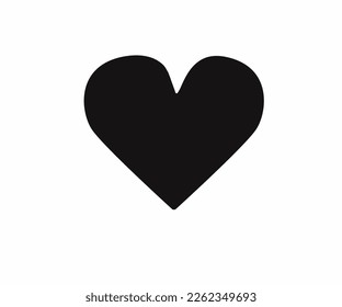 Single Black Heart for use