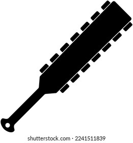Einmalige schwarze makuahuitale flache Vektorgrafik