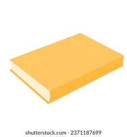Single Book Blank Cover Drawing