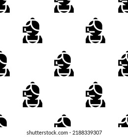 Single Call center pattern. Call center concept. filled trendy Vector seamless Pattern, background, wallpaper