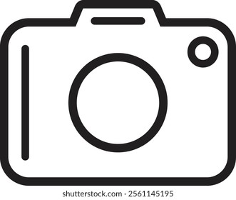a single camera icon easy to use