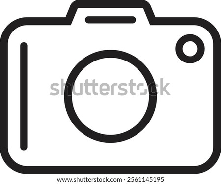 a single camera icon easy to use