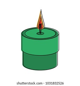 single candle icon image 