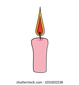single candle icon image 