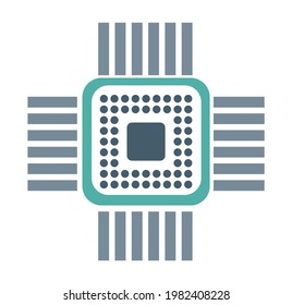 Single chip device of technology electronic microchip microcircuit processor circuit microprocessor of computer tech hardware.