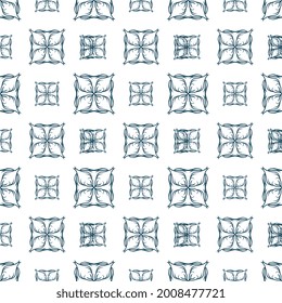 single color hand drawn textile repeat pattern, seamless repeat pattern for textile, product packaging, branding, fabric, and other seamless printing stuff. pattern swatch added to the swatch panel.
