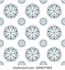 single color hand drawn textile repeat pattern, seamless repeat pattern for textile, product packaging, branding, fabric, and other seamless printing stuff. pattern swatch added to the swatch panel.