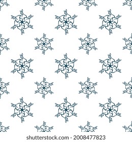 single color hand drawn textile repeat pattern, seamless repeat pattern for textile, product packaging, branding, fabric, and other seamless printing stuff. pattern swatch added to the swatch panel.
