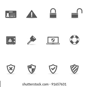 Single Color Icons - Security