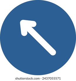 Single color illustration of mini sign: Prohibited to proceed in any direction other than specified