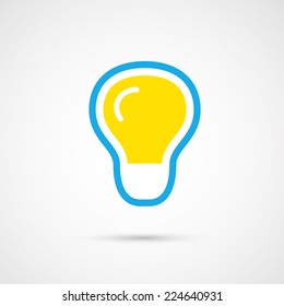 Single color Light bulb.