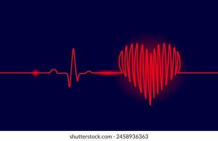  Single continuous line art anatomical human heart silhouette. Healthy medicine concept design one sketch outline drawing vector illustration