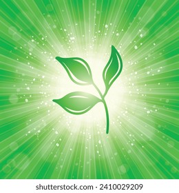 Single continuous line art growing sprout. Plant leaves seed grow soil seedling eco natural farm concept design one sketch outline drawing vector illustration. Ecology