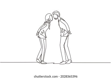 Girl Hugging Boy Drawing Images Stock Photos Vectors Shutterstock