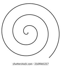 Formas geométricas de dibujo de línea continua única, forma de línea espiral. Línea simple, contorno vectorial 3d figuras iconos para ui y ux, sitio web, aplicación móvil.