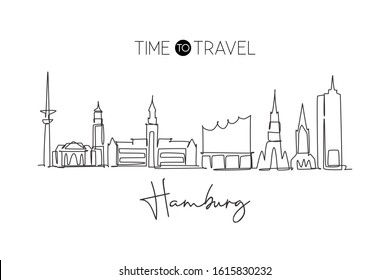 Bilder Hamburg Skyline:  A Fun Drawing Adventure for Kids!