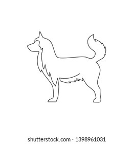 Husky Line Art Images Stock Photos Vectors Shutterstock