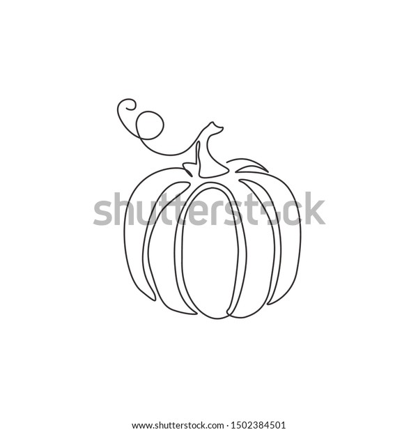 Single Continuous Line Drawing Whole Big Stock Vector Royalty Free 1502384501