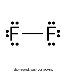 Single Covalent Bond Of Fluoride