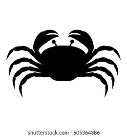 single crab icon image 