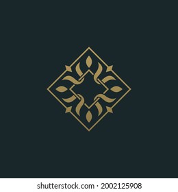 Diseño de un solo motivo, creativo, moderno y original. Vector