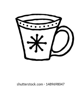 Single cup of coffee, chocolate, cocoa, americano or cappuccino. 