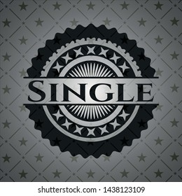 Single dark icon or emblem. Vector Illustration. Detailed.