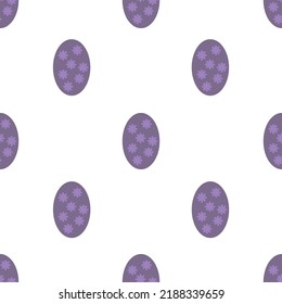 Single easter egg pattern. easter egg concept. flat trendy Vector seamless Pattern, background, wallpaper