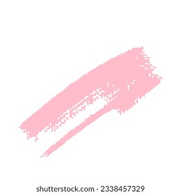 Single element of brush strokes . Barbie. Hand drawn vector illustration for greeting cards, posters, stickers and any design.