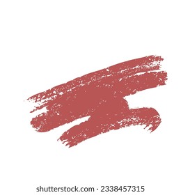 Single element of brush strokes . Hand drawn vector illustration for greeting cards, posters, stickers and any design.