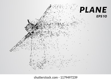Single engine airplane flying in the sky