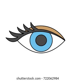 single eye icon image 