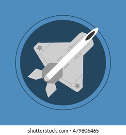 single fighter jet 