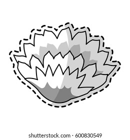 single flower icon image 