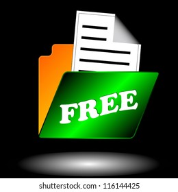 Single free icon on a white background