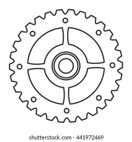 single gear icon