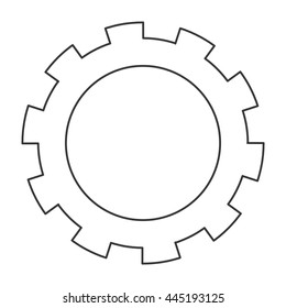 single gear icon