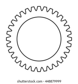 single gear icon