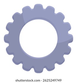 Single gear is rotating, representing the complex workings of settings and business processes