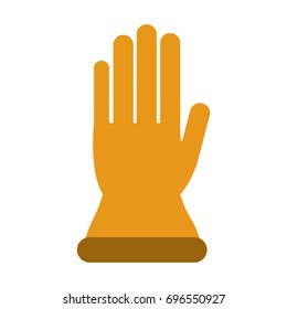 single glove icon image 