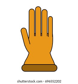 single glove icon image 