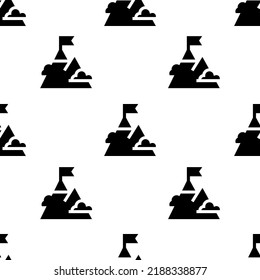 Single Goal pattern. Goal concept. filled trendy Vector seamless Pattern, background, wallpaper