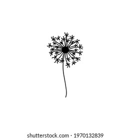 4,857 Dandelion line drawing Images, Stock Photos & Vectors | Shutterstock