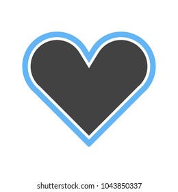 Single Heart Icon