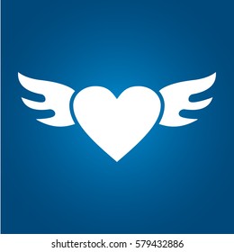 Single Heart Wings